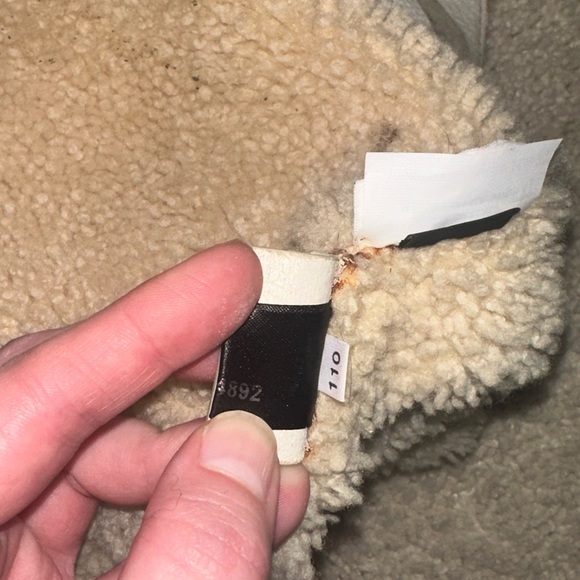 Prada Tote Bag with Sheep Fur - Picture 10 of 16